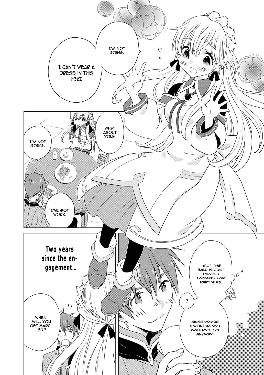 Cheat Home Garden — Maybe I’m the real Spirit Princess, but I’ll just farm. Chapter 4 Page 8